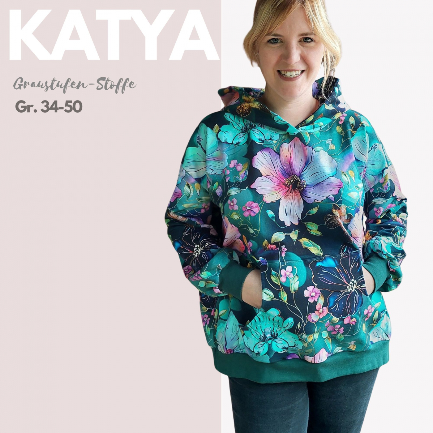 PDF-Schnittmuster: Kleid Hailey in den Gr. 34 - 50